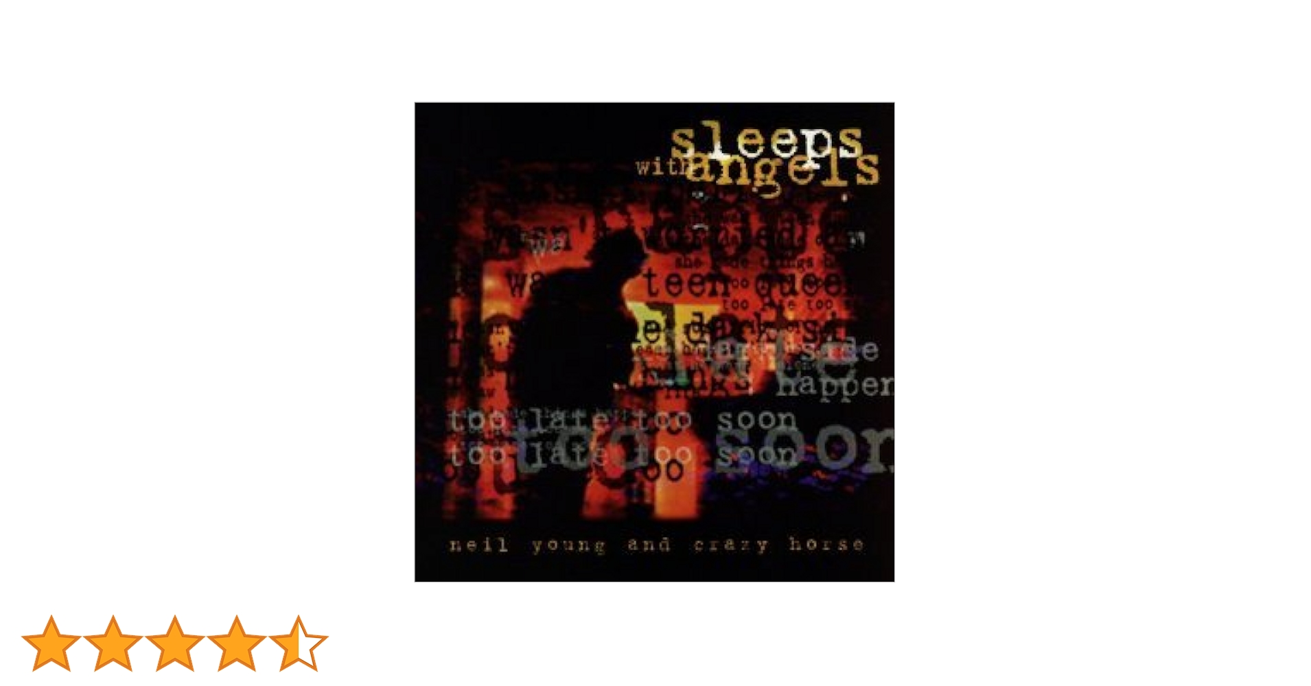 【廃盤】ニール・ヤング&クレイジー・ホース/ スリープス・ウィズ・エンジェルズ Amazon.co.jp: スリープス・ウィズ・エンジェルズ: ミュージック